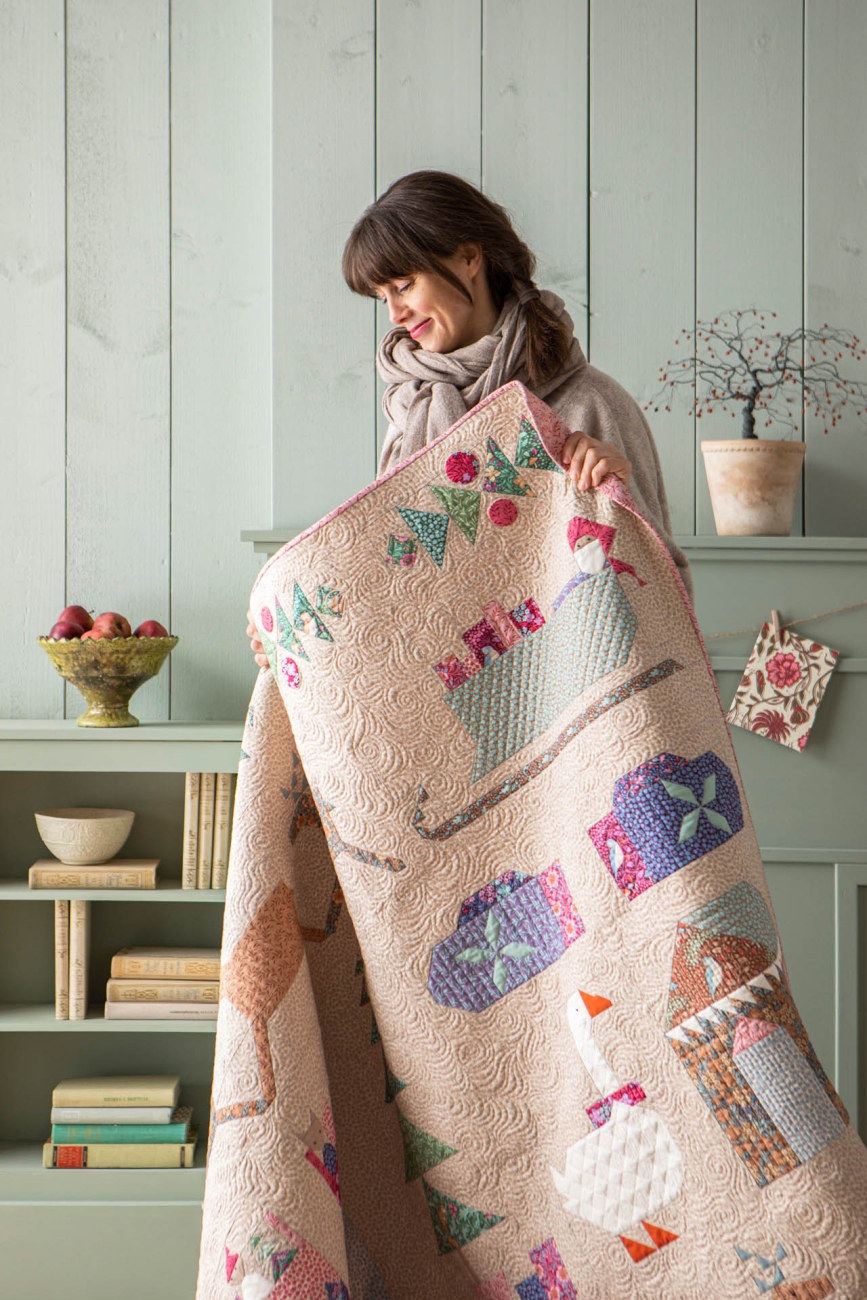 Tilda Patchwork Stoff Baumwolle - Hibernation - Slumbermouse-Hazel